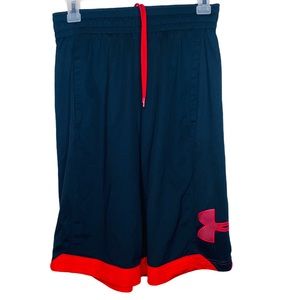 UNDER ARMOUR Men’s 11” Black Basketball Shorts - S